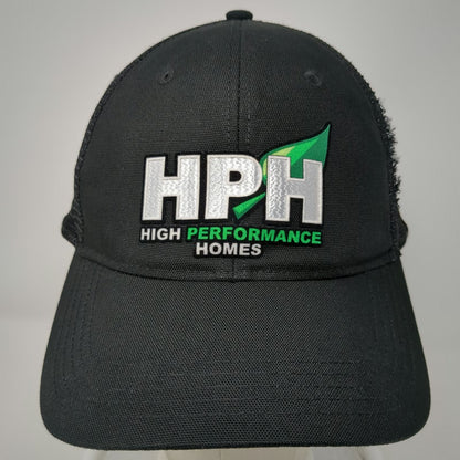 Carhartt Trucker Hat Black One Size HPH High Performance Homes Mesh Snapback