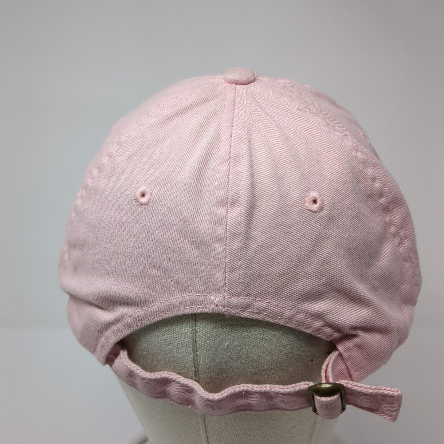 Own It Slideback Hat Pink One Size Adjustable Embroidered 6 Panel Cotton