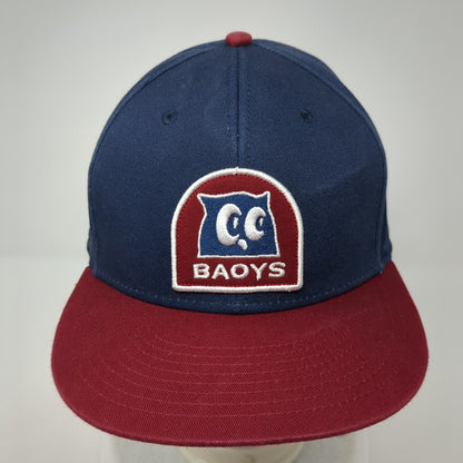 Baoys M10 Patch Snapback Hat Multi OSFA Adjustable Colorblock Dome