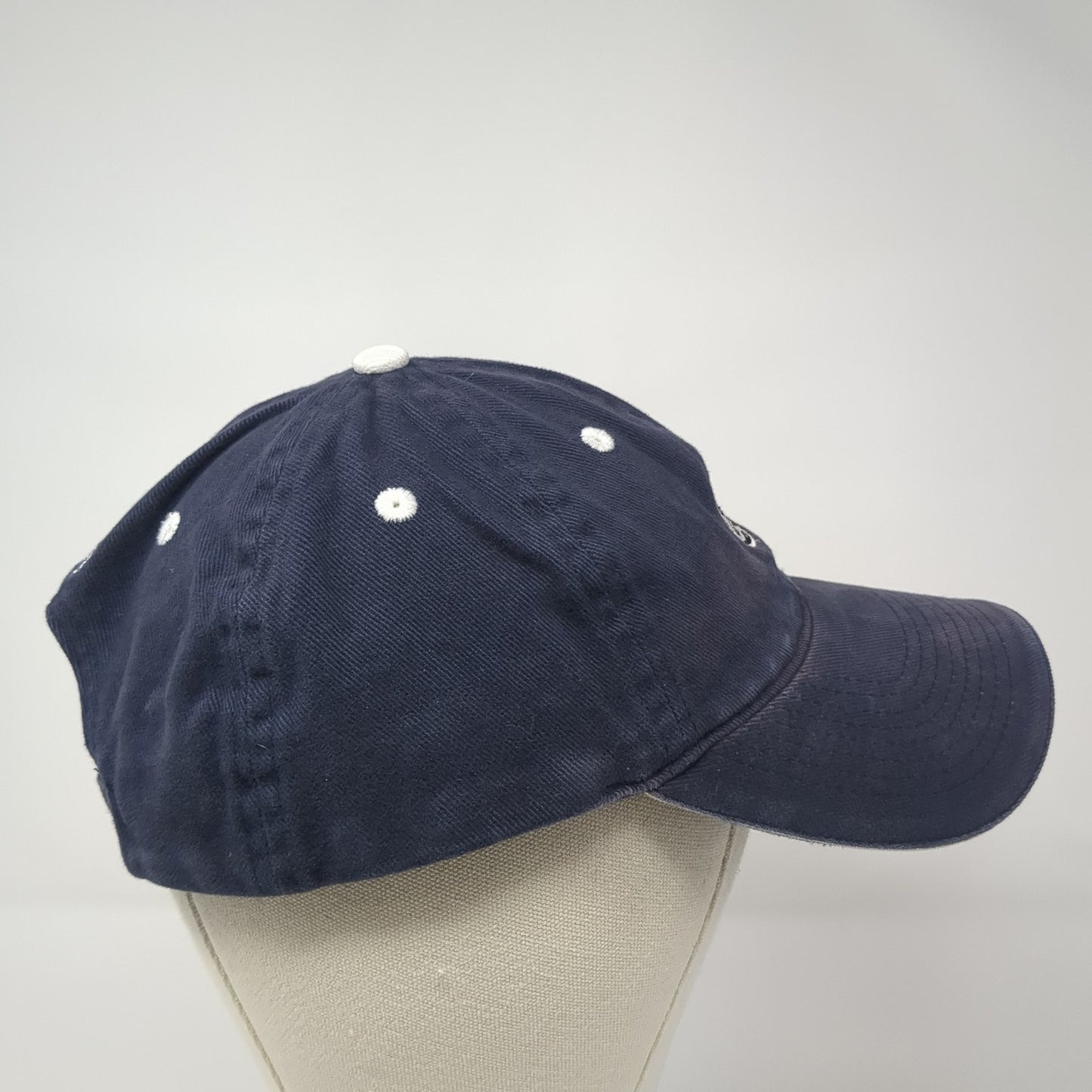 GE Supply Baseball Cap Blue One Size Adjustable Embroidered 6 Panel Otto