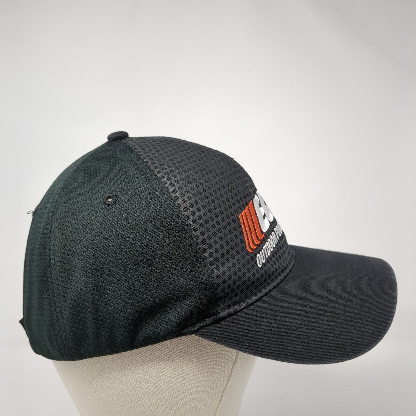 Echo Outdoor Power Equipment Strapback Hat Black OS Adjustable Embroidered