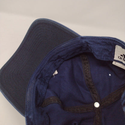 Adidas Slideback Hat Blue OSFA Adjustable Embroidered Vented Holes Cotton