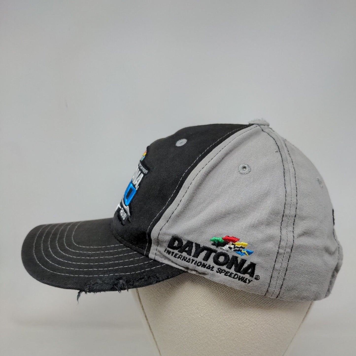 NASCAR Men's Strapback Hat Multicolor 2016 Daytona 500 Embroidered Big Logo