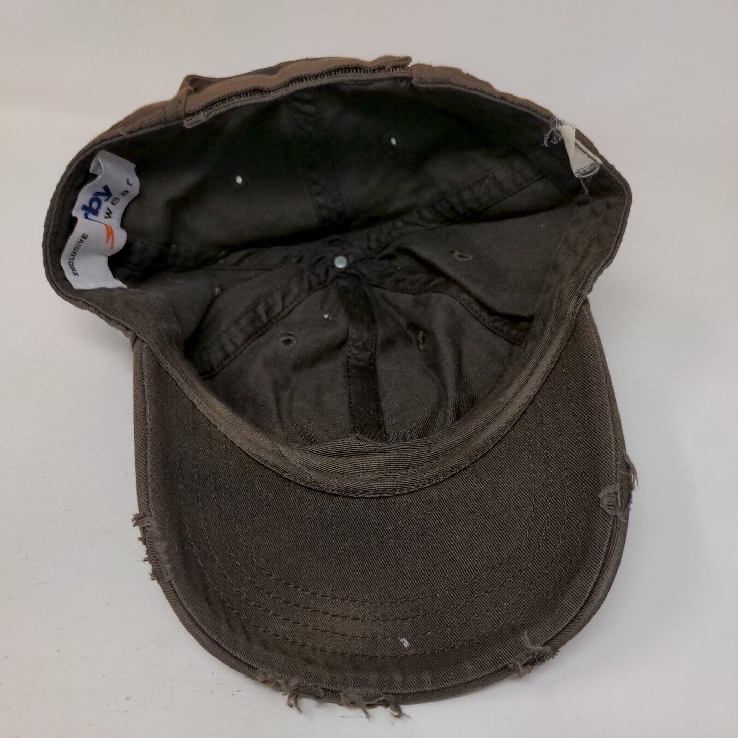 Irby Great Outdoor Adventure Strapback Hat Brown One Size Distressed 6 Panel
