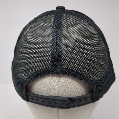 Builders First Source Snapback Trucker Hat Black OS Mesh Back Port Authority