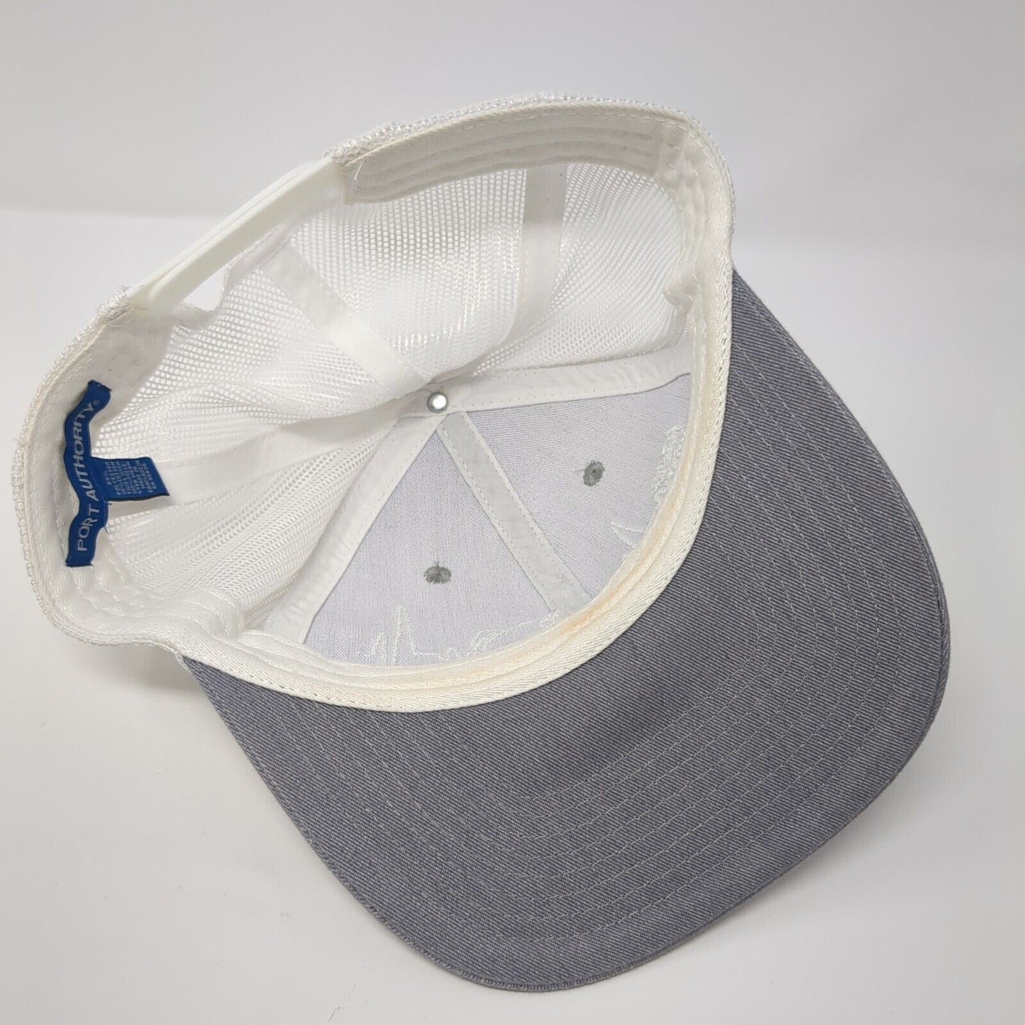 WWB 2021 Snapback Trucker Hat Gray One Size Adjustable Mesh Back Port Authority