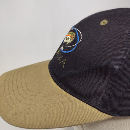 Alaska Strapback Hat Multi One Size Embroidered Fish Colorblock