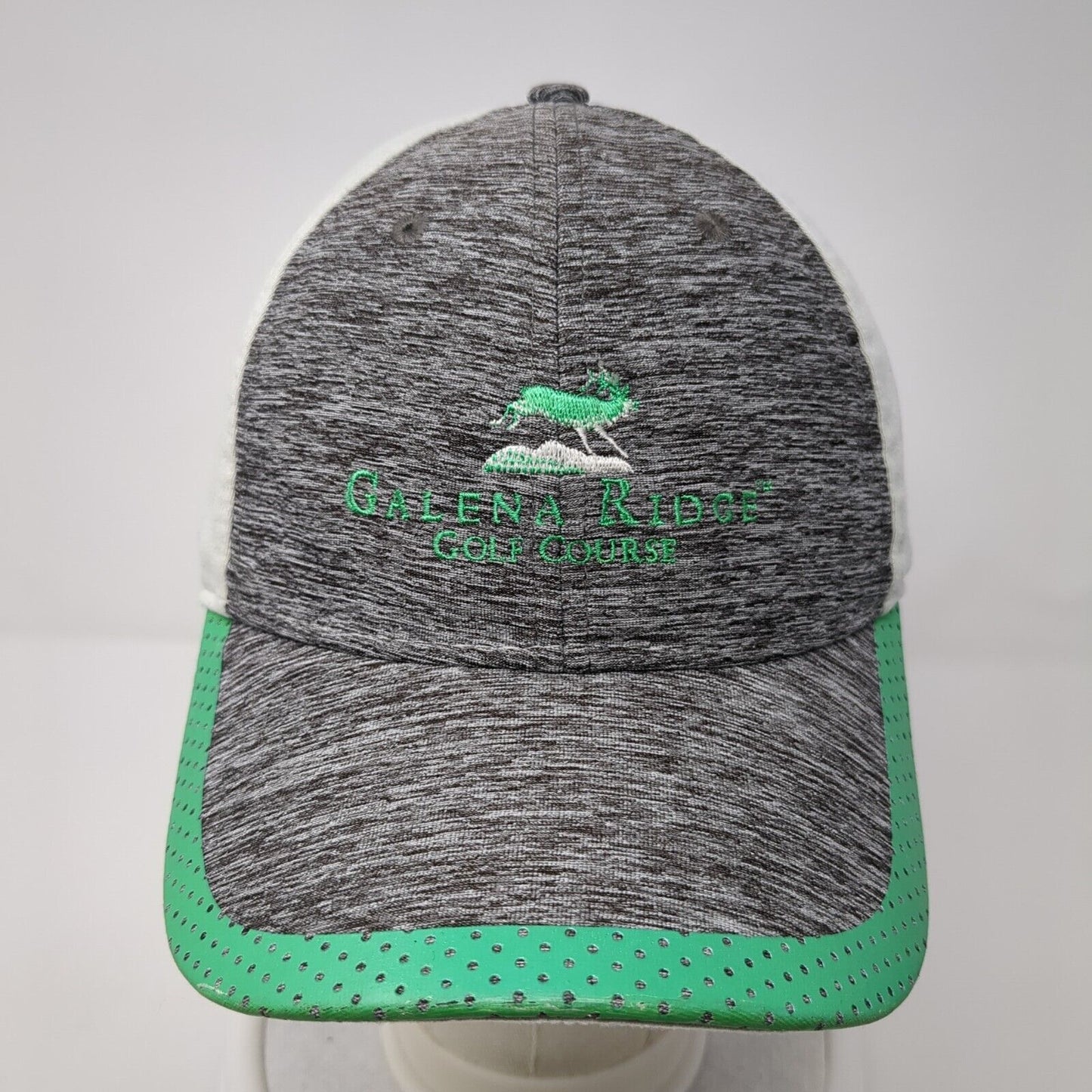 Galena Ridge Golf Course Strapback Hat MultiOS Adjustable Technical Fit Antigua