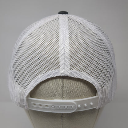Eupen Cable USA Snapback Trucker Hat Gray One Size Mesh Back Yupoong