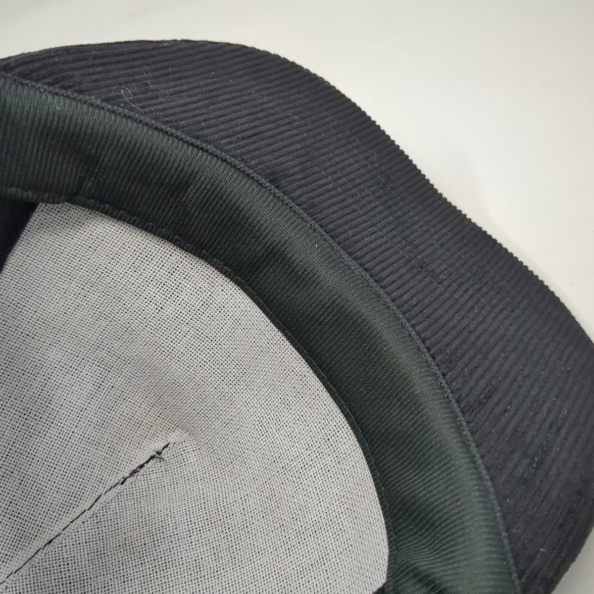 Otto 5 Panel Black One Size Corduroy Dutch Harbor Seafoods M/V Galaxy Rope Hat