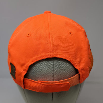 Dri Duck Baseball Cap Orange OSFM Embroidered Deer Hunting Wildlife Series Hat