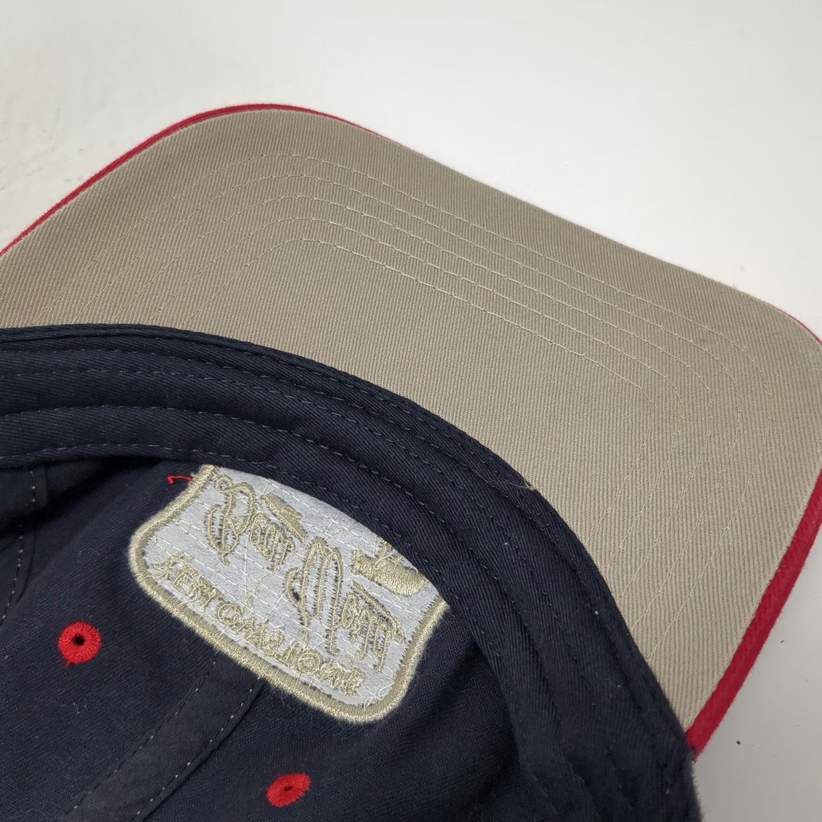 Hat Graphix Yellowstone Bear World Baseball Cap Blue Red Beige One Size Mesh