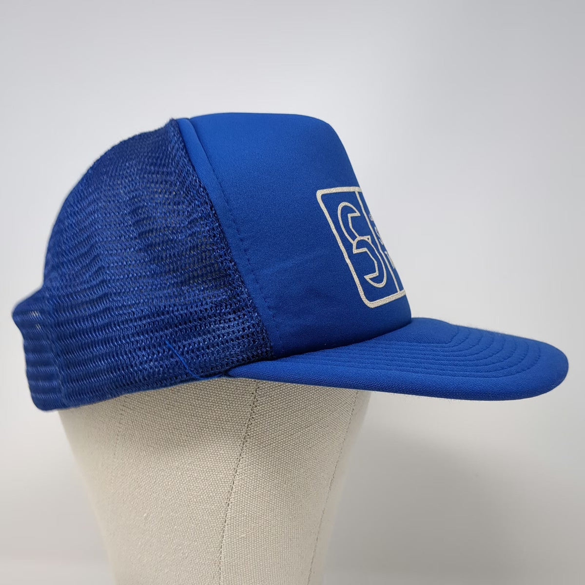 Volume Premium Programs Blue Trucker Hat One Size California Service Tool Mesh