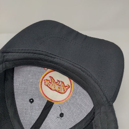 California Republic Strtapback Hat Black One Size Adjustable Embroidered Lanza