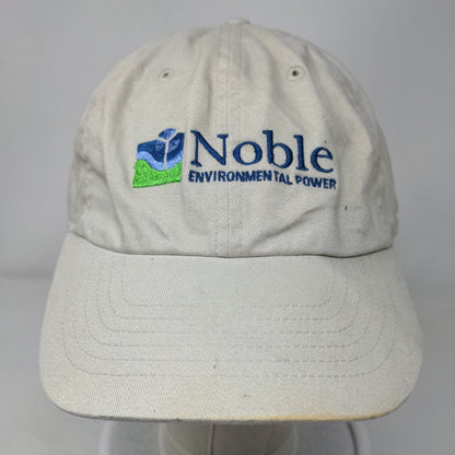 Noble Environmental Power Slideback Hat Tan OSFA Adjustable Embroidered 6 Panel