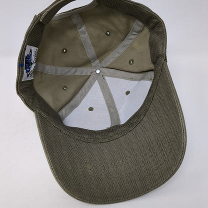 FC Stone Strapback Hat Brown One Size Adjustable Embroidered Elite Series