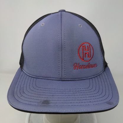 Hometown Fitted Mesh Back Trucker Hat Blue Large/XL Richardson