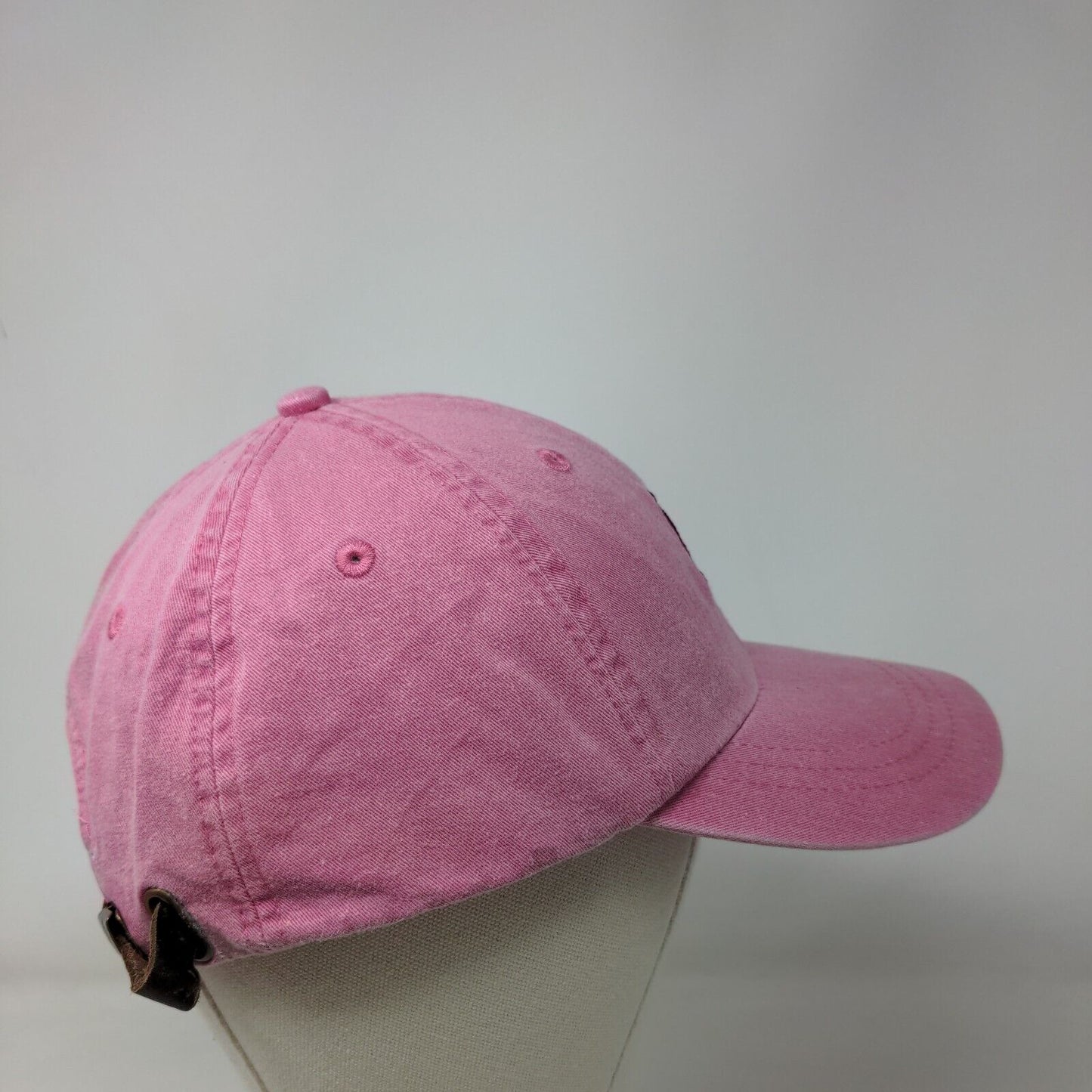 Lewis Clark Slideback Hat Pink One Size Adjustable Embroidered 6 Panel Adams