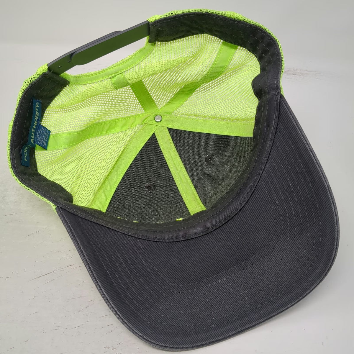 Port Authority Trucker Hat Black Green One Size Mesh AGAR Livestock Logo Farm