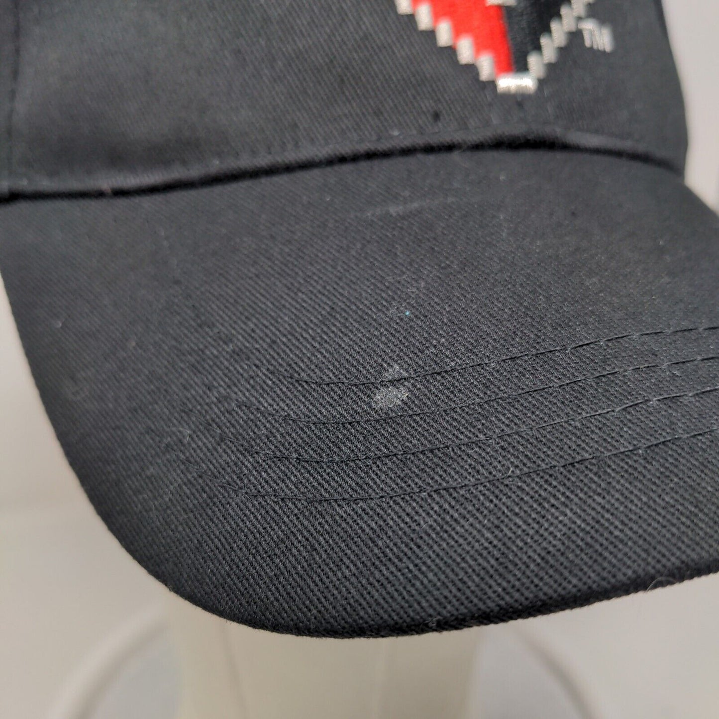Minor League Indianapolis Indians Men's Strapback Hat Black Embroidered Logo