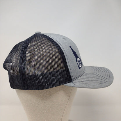 Idaho FNT Snapback Mesh Back Trucker Hat Gray OSFA Embroidered Adjustable