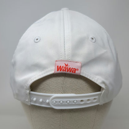 Wawa 5 Panel White One Size Hoagies Red Rope Script Snapback Polyester Hat
