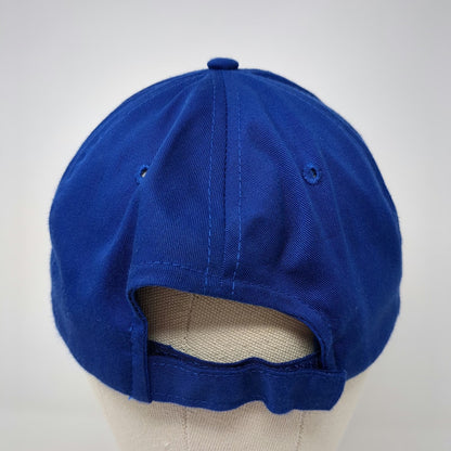 Melonwear Baseball Cap Blue One Size Idaho Steelheads Hockey Logo Strapback Hat