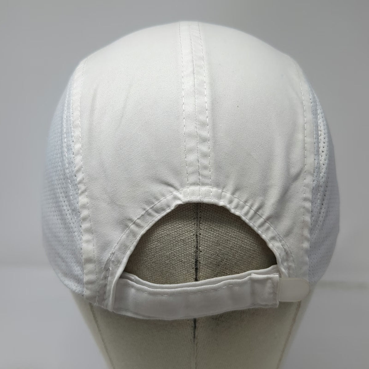 Ahead GO! St. Louis Running Marathon Mesh White Blue One Size Baseball Cap Hat