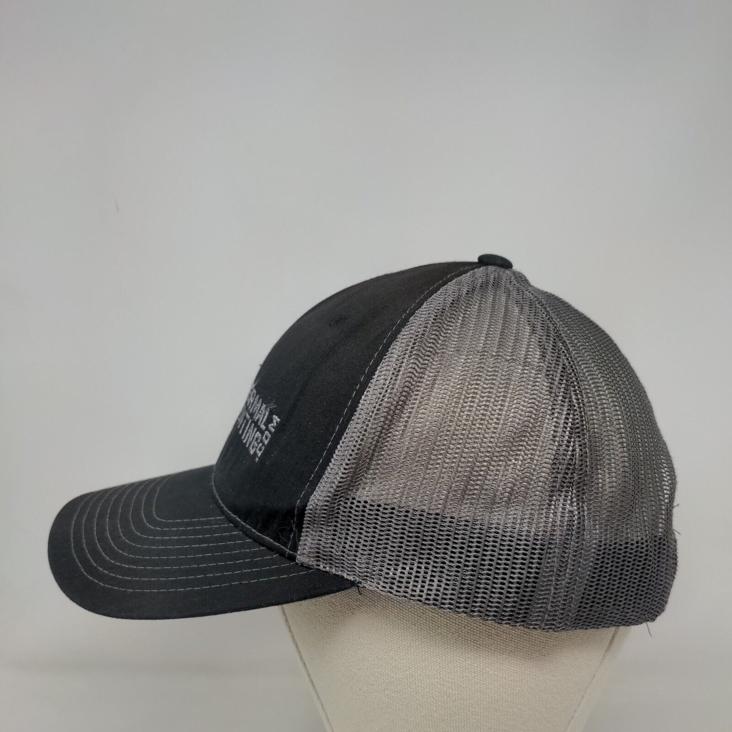 Thermal Hunting Snapback Mesh Back Trucker Hat Black One Size 6 Panel
