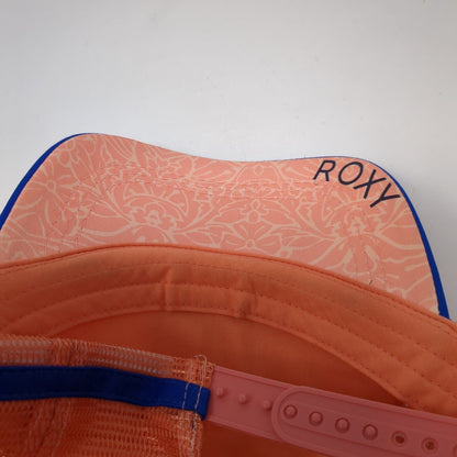 Roxy Surf Snapback Mesh Back Trucker Hat Multi One Size Colorblock