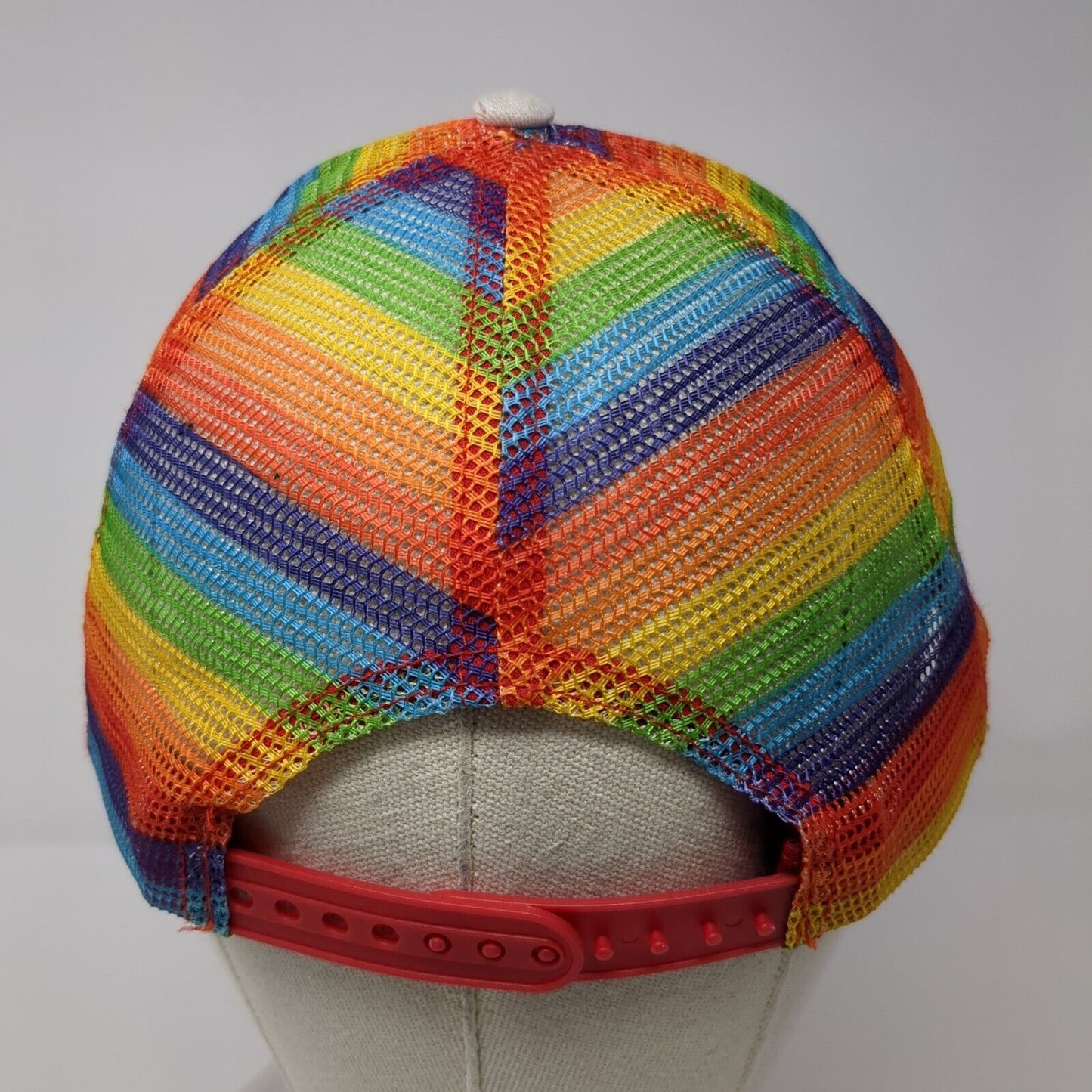 Team Pride Snapback Trucker Hat Multicolor OS Adjustable Mesh Back Spencer's