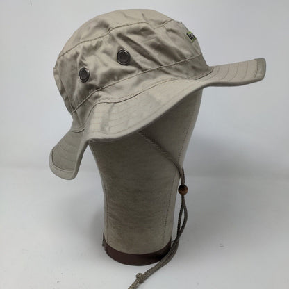 OC Sports Men's Boonie Hat Wide Brim Tan Size OSFM Embroidered Agrisolutions