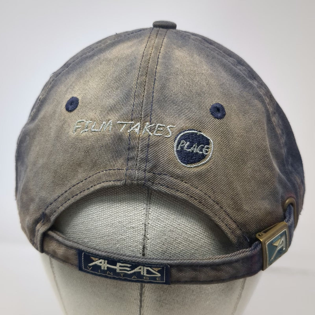 Ahead Sundance Film Festival 2008 Baseball Cap Blue OSFM Hat Strapback Washed