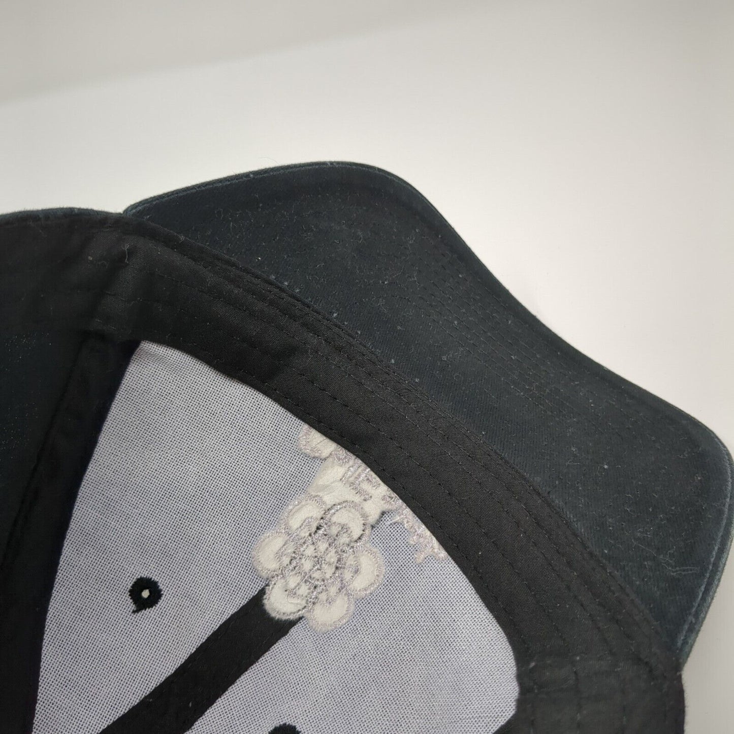 CalEarth Strapback Hat Black One Size Adjustable Embroidered Hit Wear