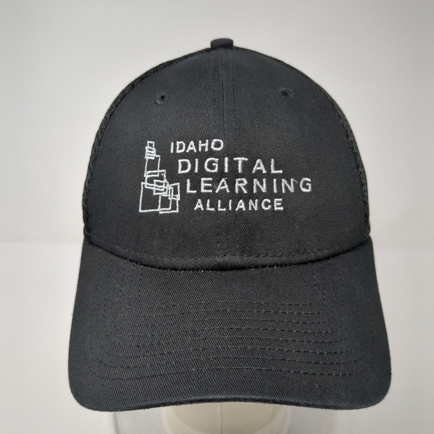 Idaho Digital Learning Alliance Fitted Mesh Back Hat Black S/M New Era