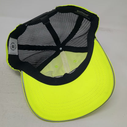 Buffalo Outdoors Kansas City Chiefs NFL Trucker Hat Green OSFM Reflective Mesh