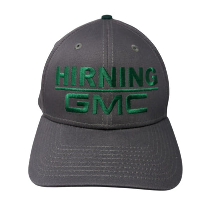 Hirning GMC Fitted Hat Gray L-XL Embroidered 6 Panel New Era 39Thirty