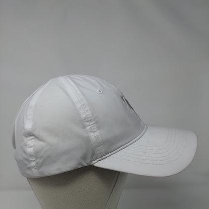 Callaway by Ponyflo Ponyback Strapback Hat White OSFA Adjustable Embroidered