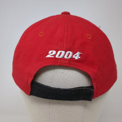 Team Penske Racing Hat 2004 Red Black OS Sam Hornish Jr Helio Castroneves Cap