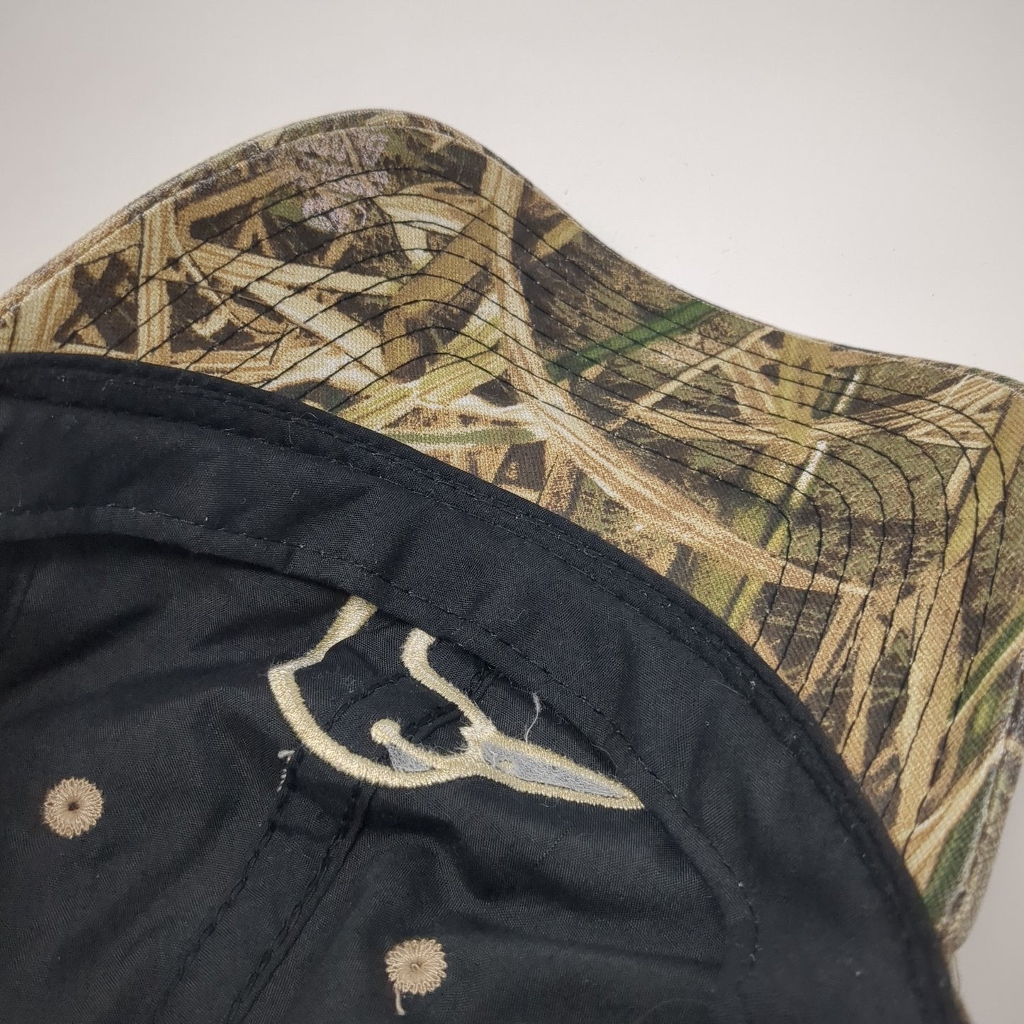 Ducks Unlimited Logo Slideback Hat Multi Camo One Size Hunting Outdoor Cap