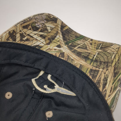 Ducks Unlimited Logo Slideback Hat Multi Camo One Size Hunting Outdoor Cap