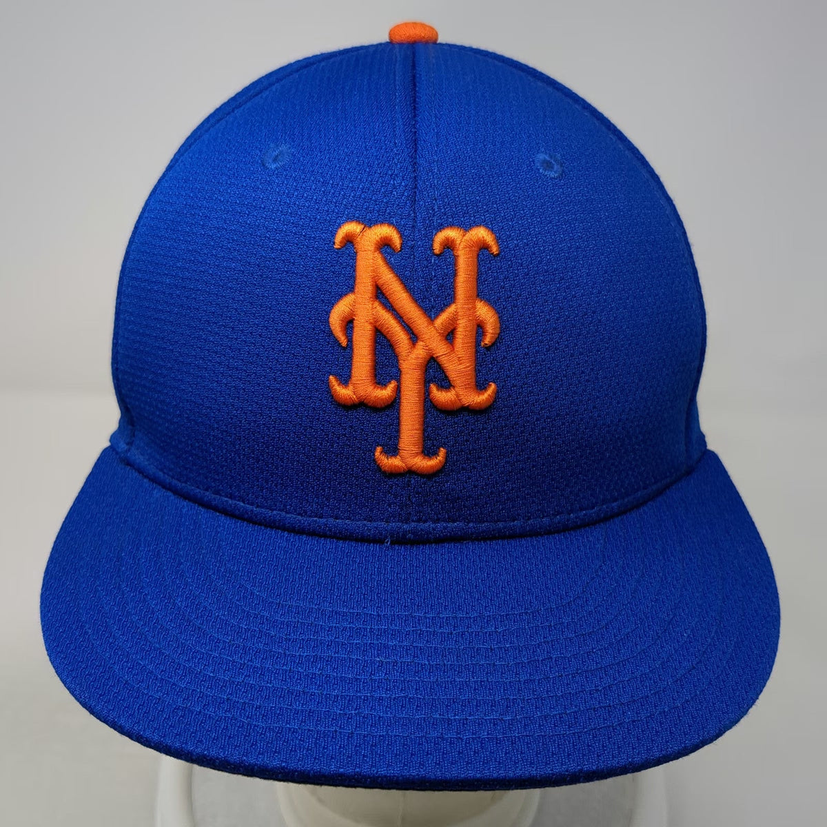 New York Mets MLB OC Sports Blue One Size Baseball Cap Strapback Textured Hat