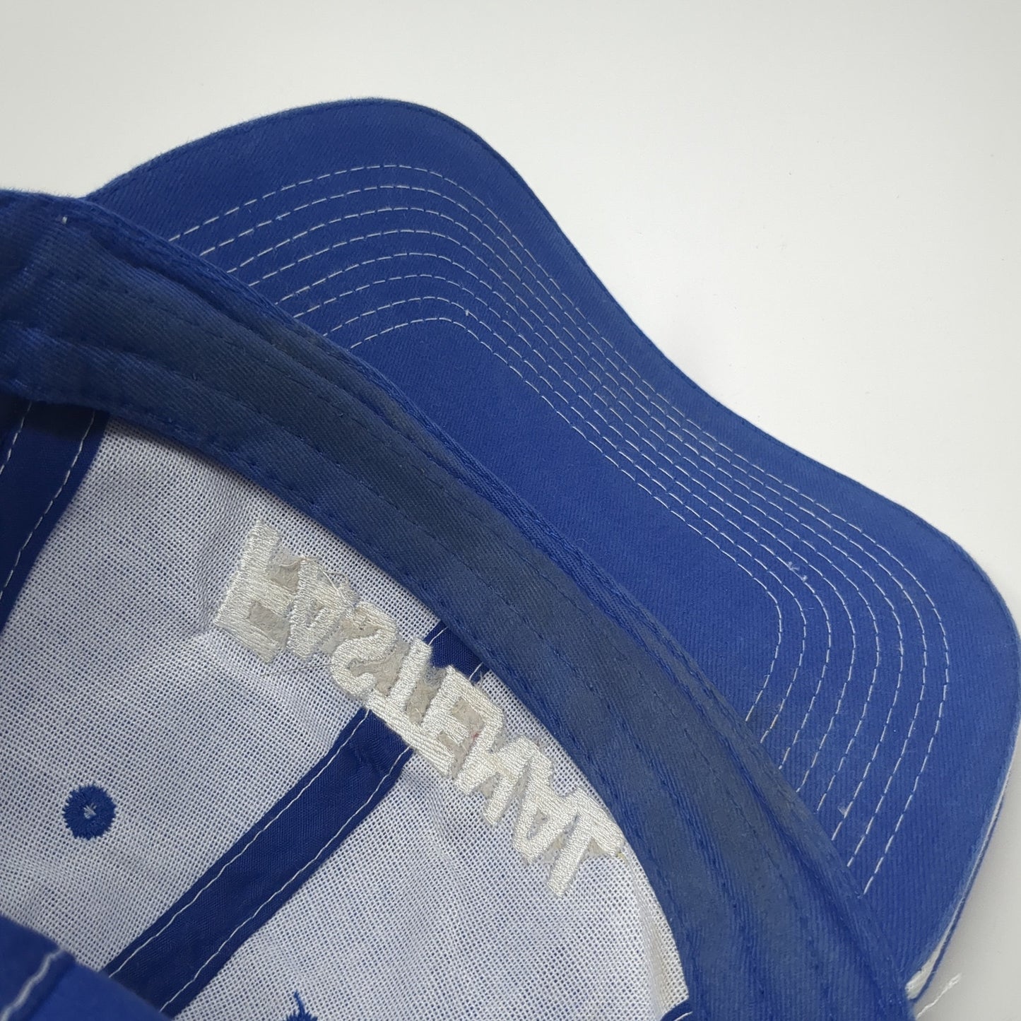 Fastenal Strapback Baseball Cap Blue One Size Adjustable Embroidered 6 Panel