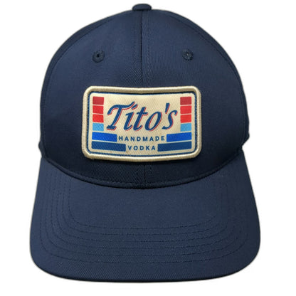 Imperial Snapback Blue One Size Titos Handmade Vodka Austin Texas Patch Logo Hat
