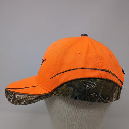 EV Downhole Video Strapback Hat Orange One Size Realtree Outdoor Cap