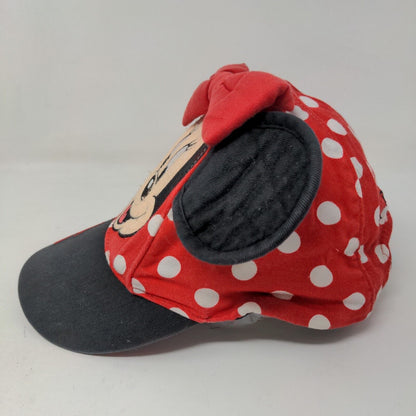 Walt Disney World Girl's Stretchy Toddler Hat Multicolor Minnie Mouse Ears