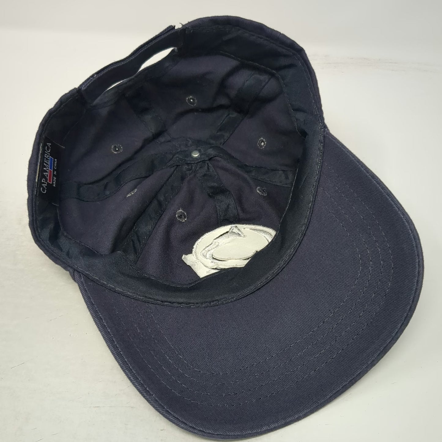Cap America Penn State Nittany Lions NCAA Football Blue White One Size Cap Hat