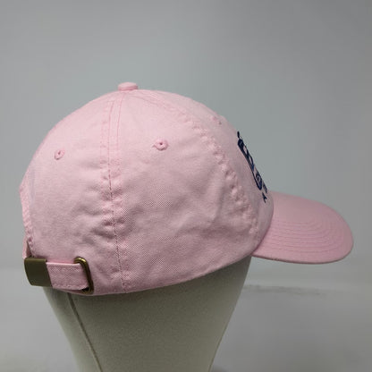 BCM Engineers ATC Logo Baseball Cap Pink OSFM Slideback Cotton Adjustable Hat