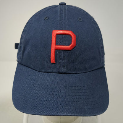 '47 Baseball Cap Blue One Size Adjustable Slideback Embroidered Letter P Hat