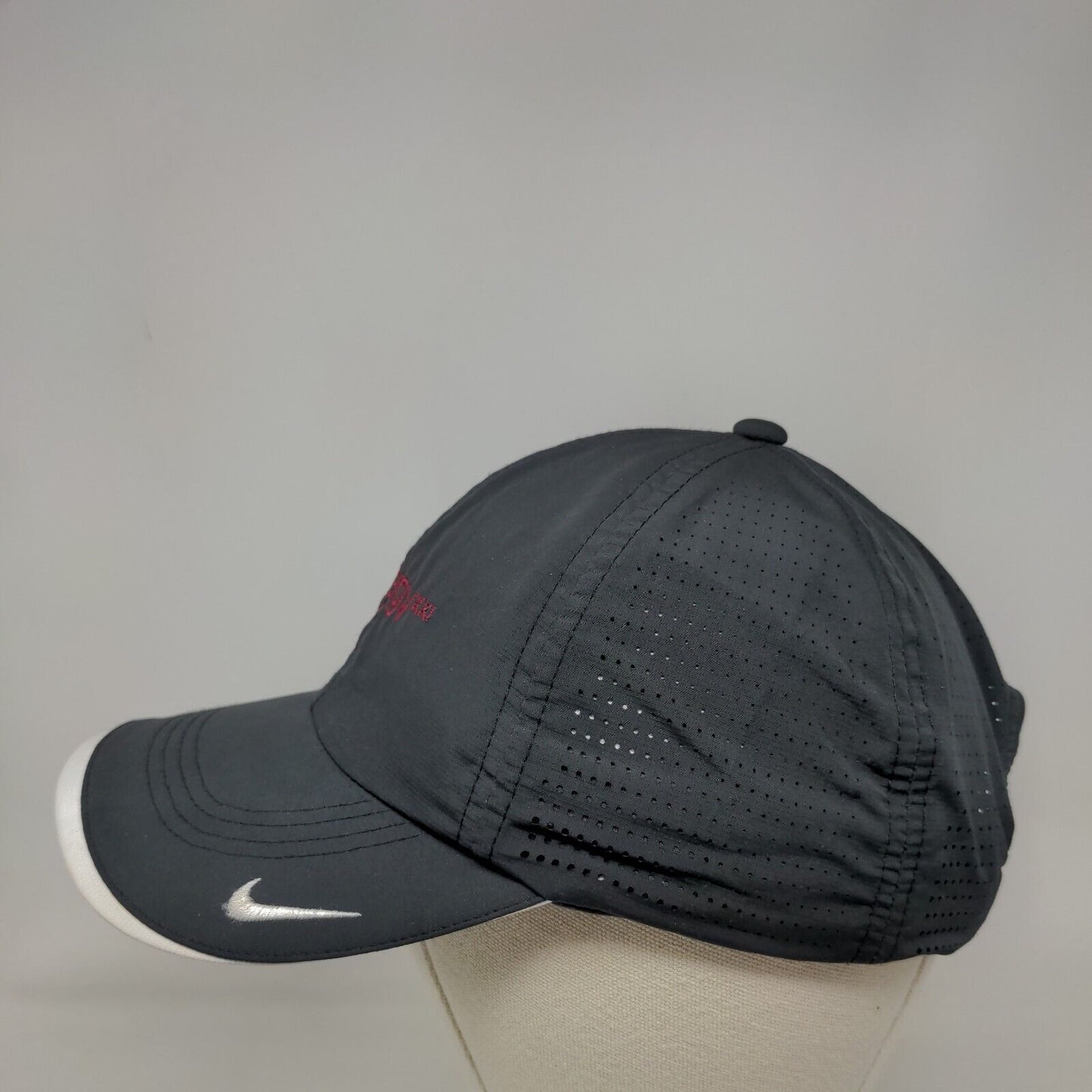 Energy XXI Strapback Hat Black OSFM Embroidered Nike Golf Adjustable